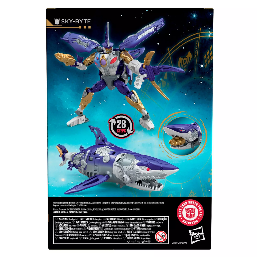 TRANSFORMERS AGE OF THE PRIMES VOYAGER CLASS SKY-BYTE - 4