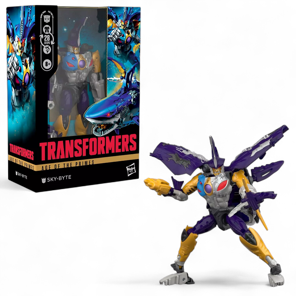 TRANSFORMERS AGE OF THE PRIMES VOYAGER CLASS SKY-BYTE - 6