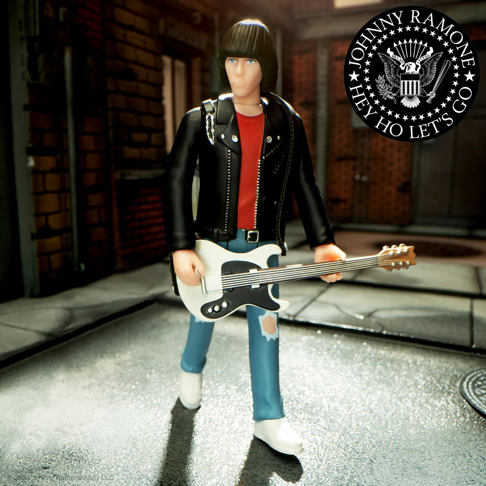 REACTION JOHNNY RAMONE (RED SHIRT) - 2