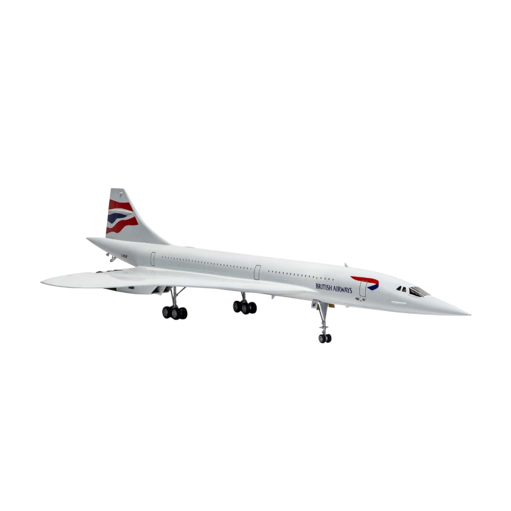 THE LAST FLIGHT OF THE CONCORDE MODEL KIT 1/144 - 4
