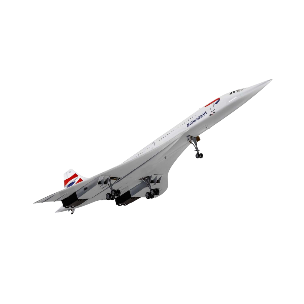 THE LAST FLIGHT OF THE CONCORDE MODEL KIT 1/144 - 5