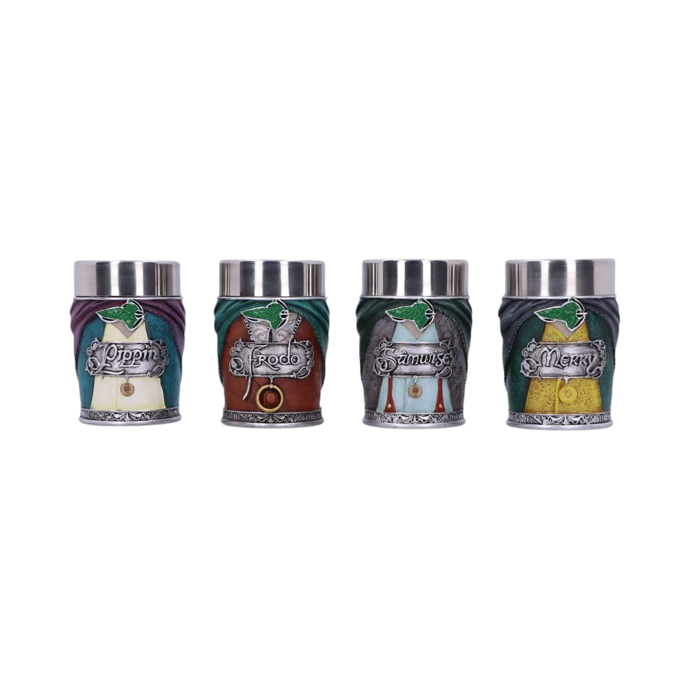 LORD OF THE RINGS HOBBIT SHOT GLASS SET - 1