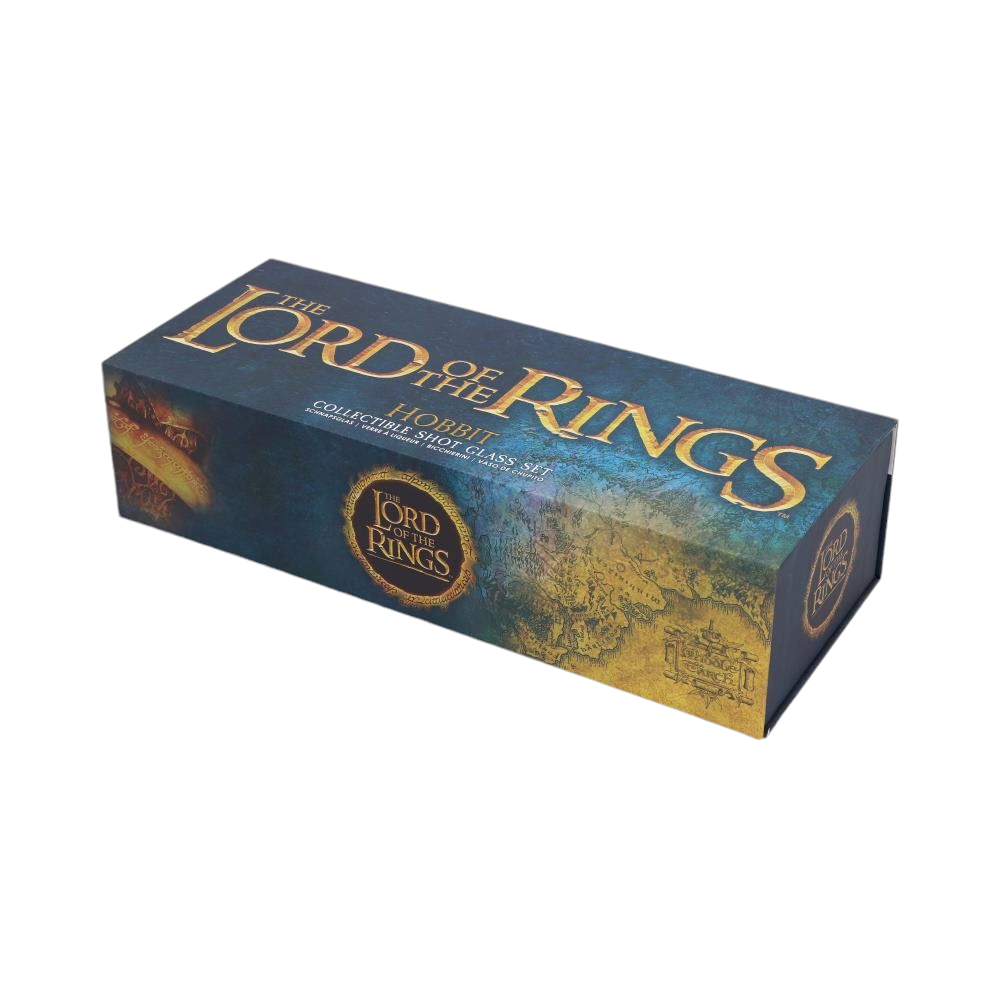 LORD OF THE RINGS HOBBIT SHOT GLASS SET - 6