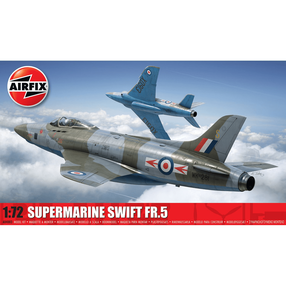SUPERMARINE SWIFT FR.5 MODEL KIT 1/72 - 1