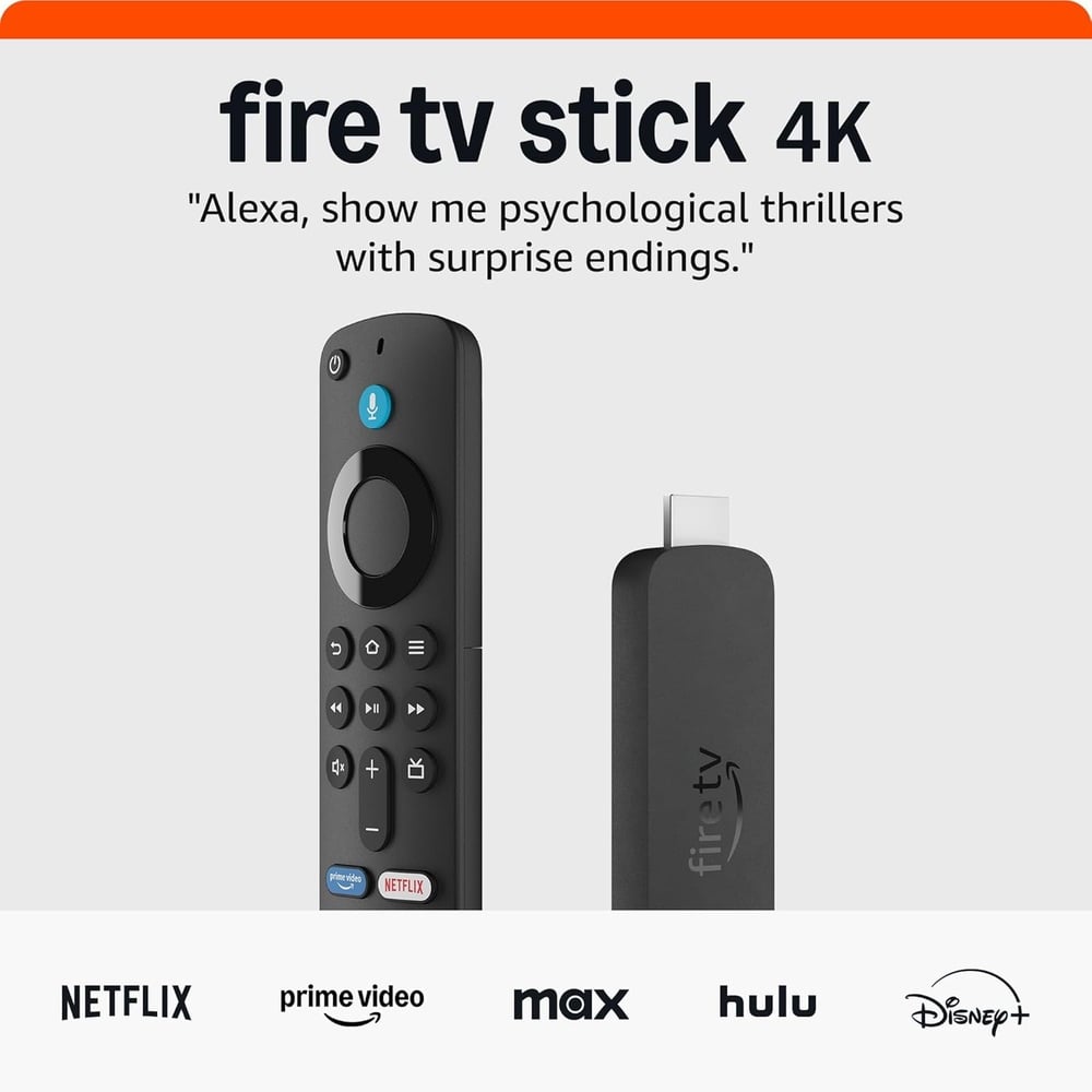 AMAZON FIRE TV STICK 4K ULTRA HD (2.ª GEN) – CON ALEXA VOICE REMOTE Y WI-FI 6 - 2