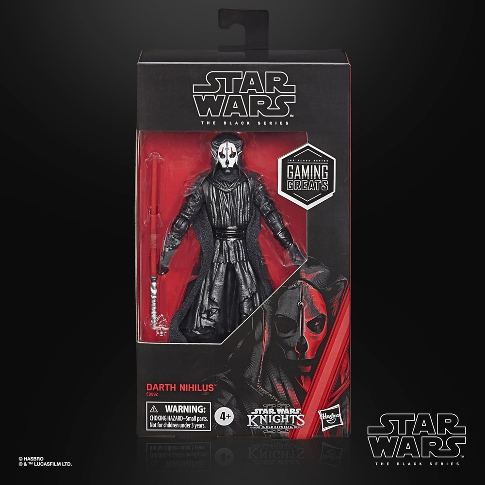 THE BLACK SERIES GAMING GREATS DARTH NIHILUS 6' - 5