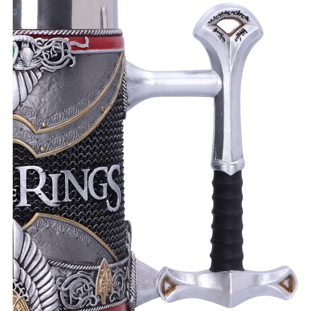LORD OF THE RINGS ARAGORN TANKARD - 5