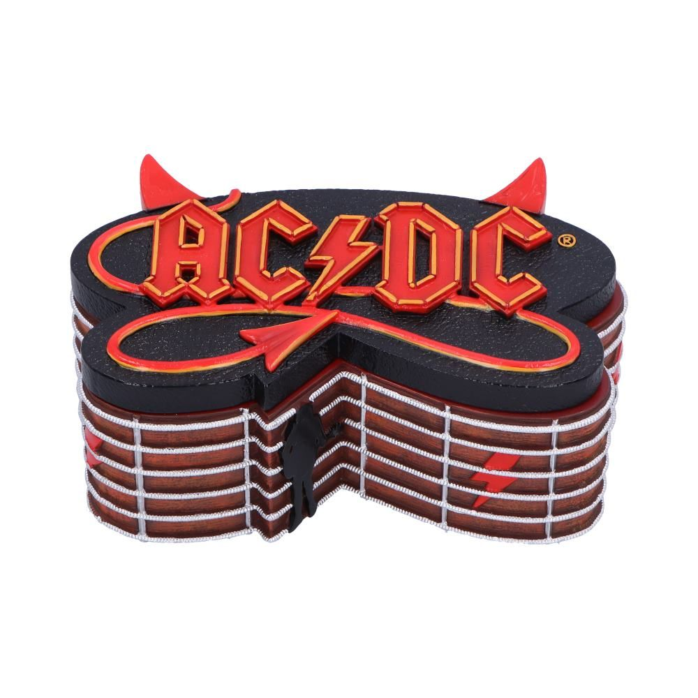 AC/DC LOGO GUITAR INSPIRED BOX - 1