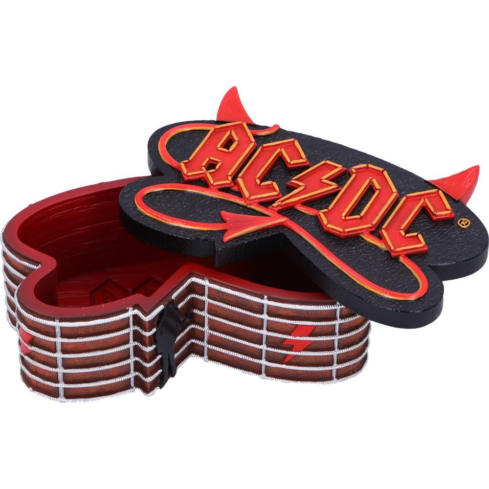 AC/DC LOGO GUITAR INSPIRED BOX - 5