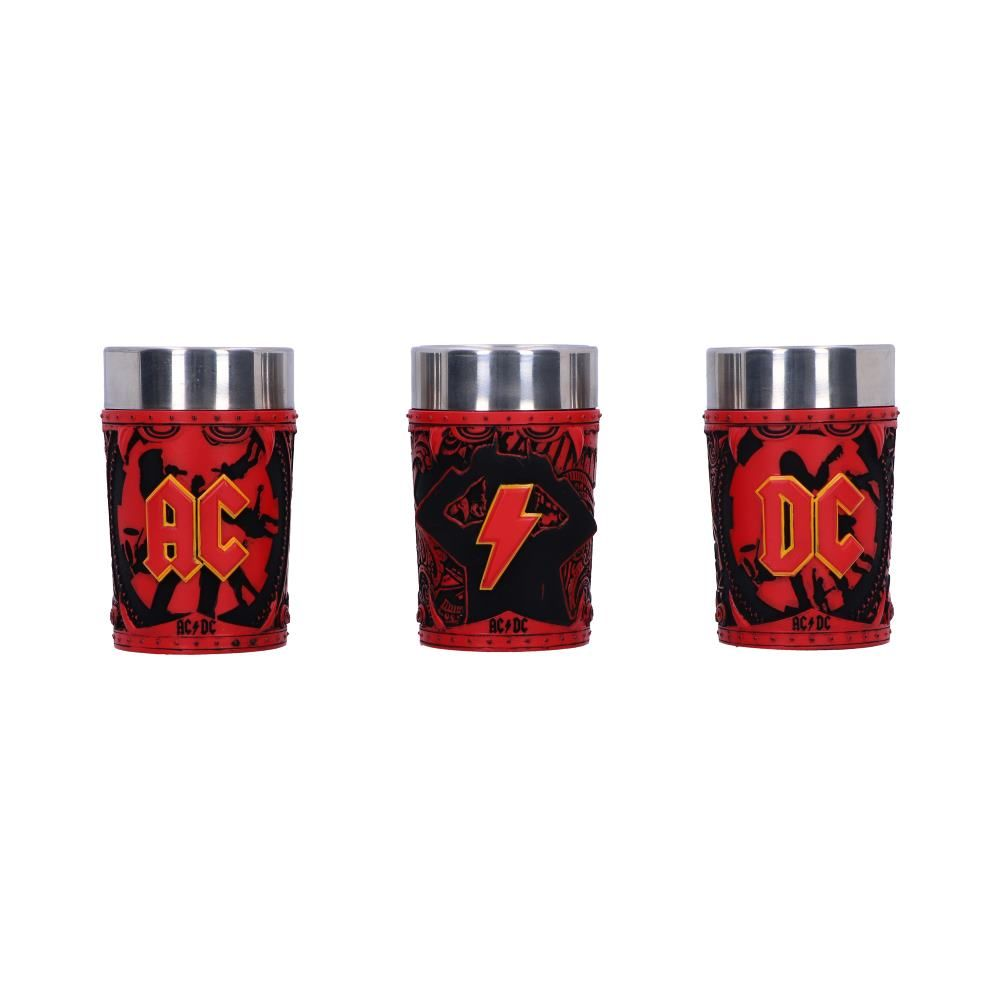 AC/DC LOGO SHOT GLASS SET (SET OF 3) - 2