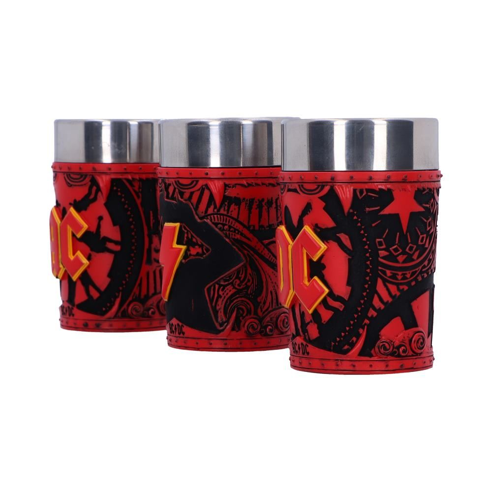 AC/DC LOGO SHOT GLASS SET (SET OF 3) - 3