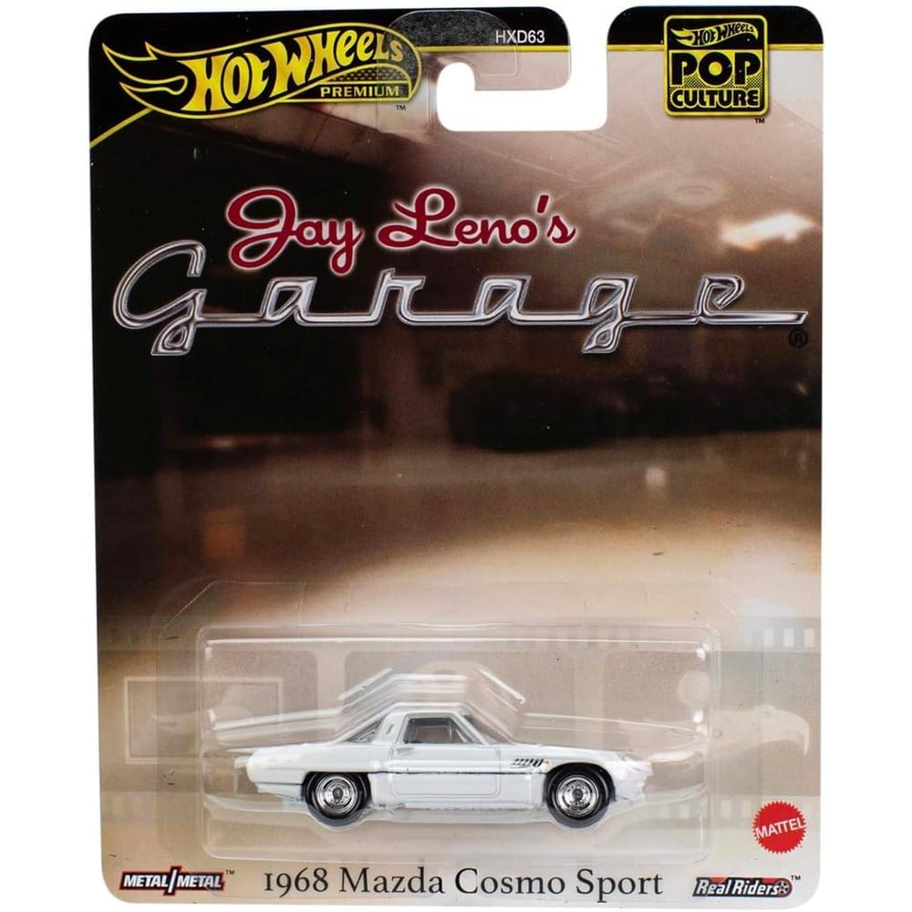 HOT WHEELS POP CULTURE: JAY LENO'S GARAGE - 1968 MAZDA COSMO SPORT 1/64 - 4