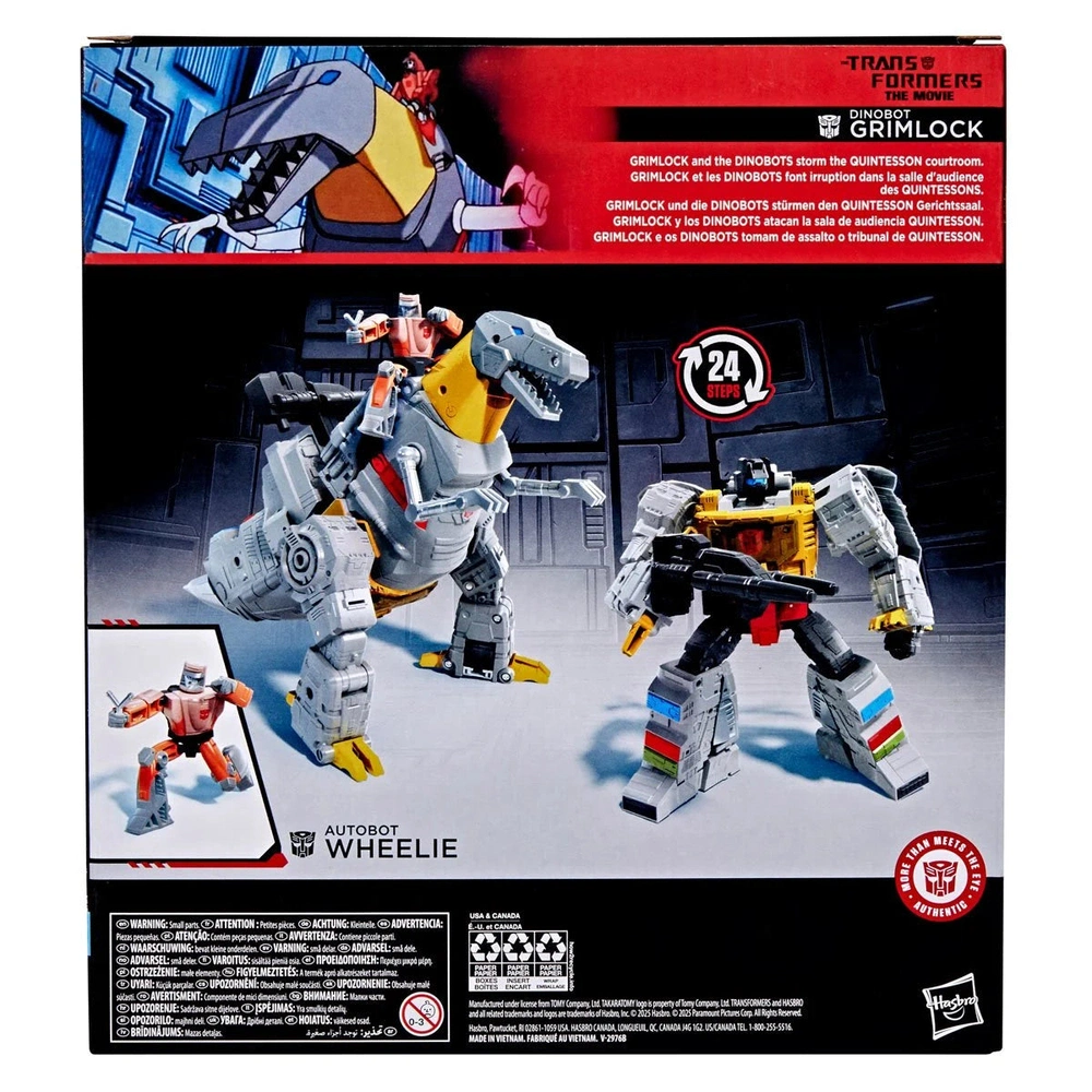 THE TRANSFORMERS: THE MOVIE STUDIO SERIES LEADER CLASS DINOBOT GRIMLOCK - 6