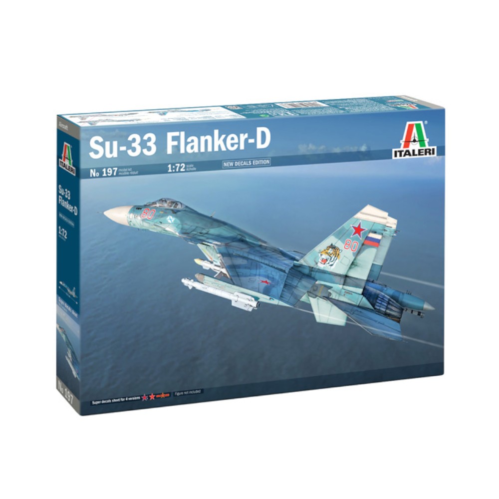 SU-33D FLANKER-D MODEL KIT 1/72 - 1