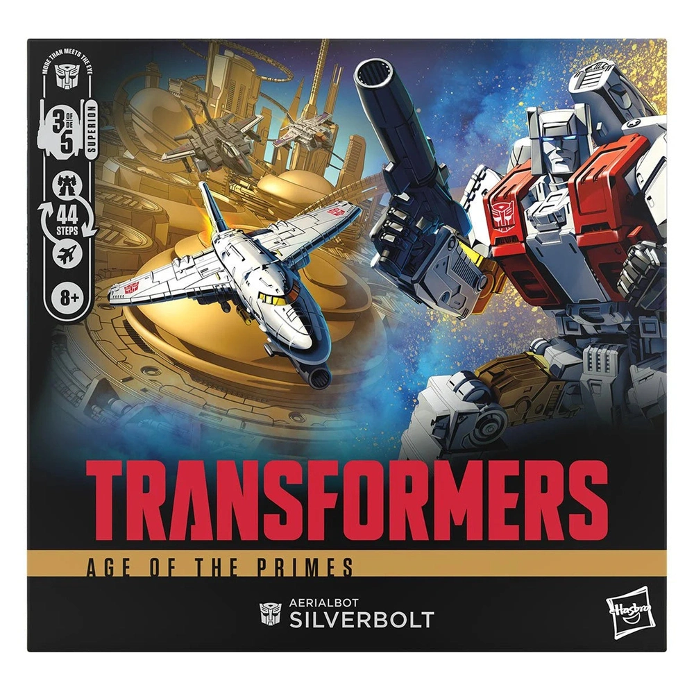 TRANSFORMERS: AGE OF THE PRIMES COMMANDER CLASS AERIALBOT SILVERBOLT - 5