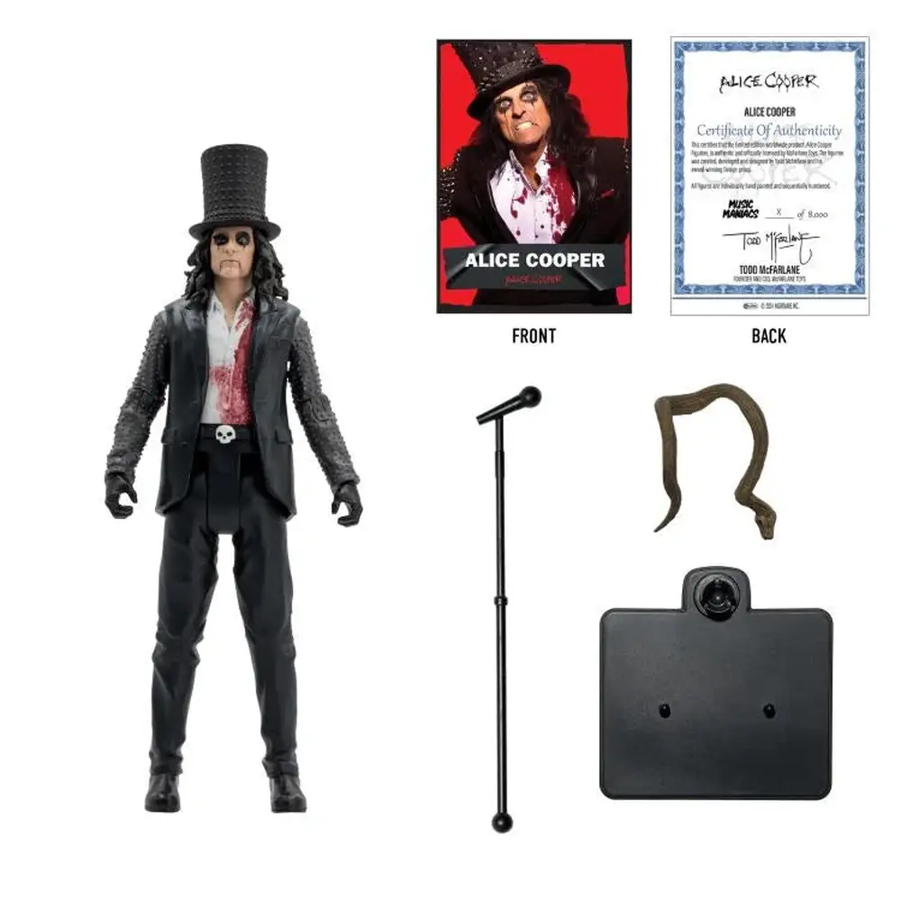 MUSIC MANIACS ALICE COOPER (LIMITED EDITION) - 6