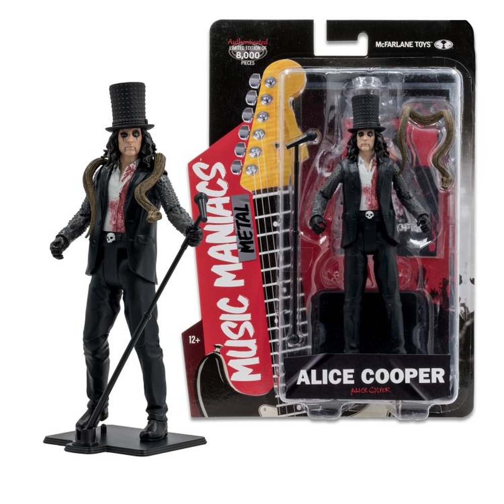 MUSIC MANIACS ALICE COOPER (LIMITED EDITION) - 7
