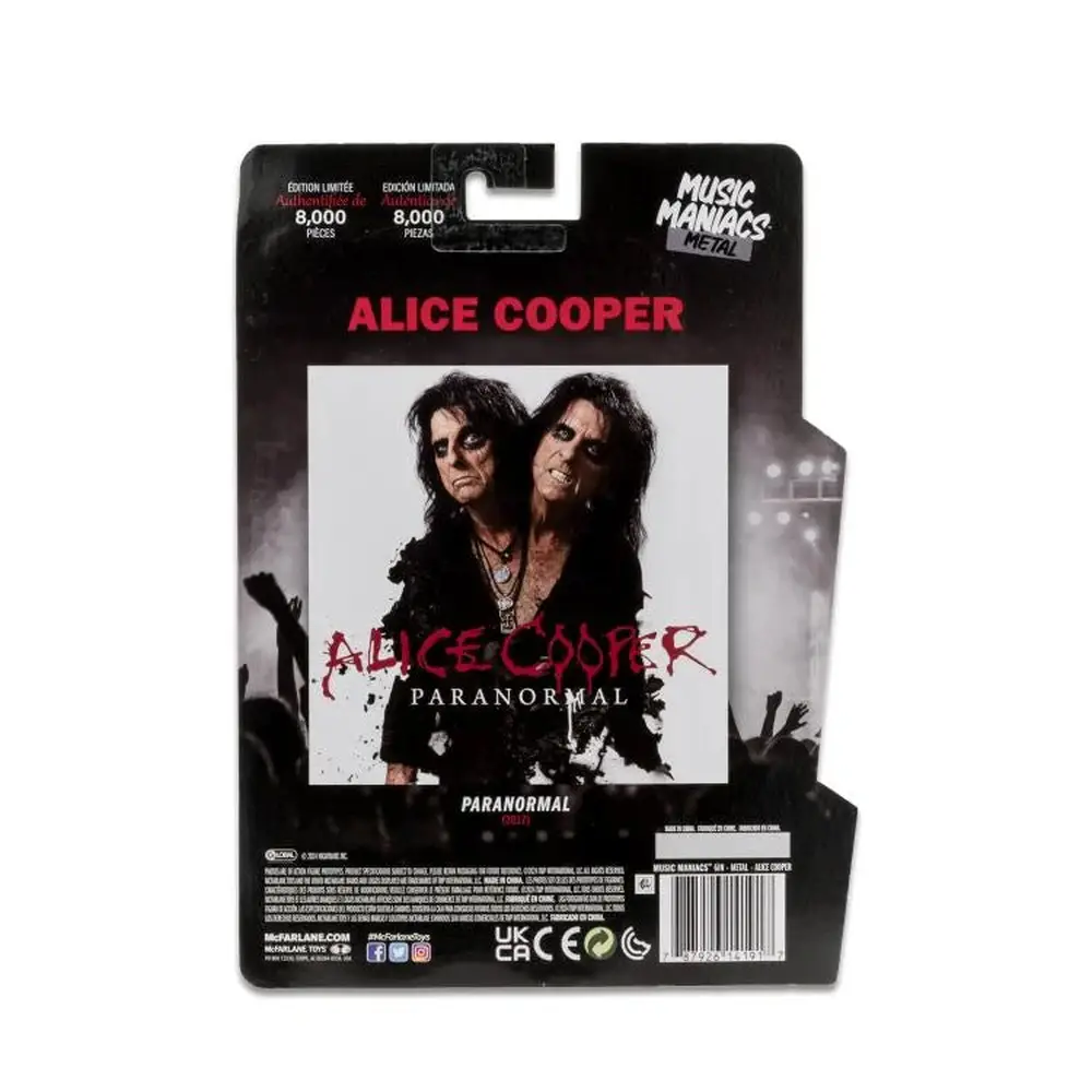 MUSIC MANIACS ALICE COOPER (LIMITED EDITION) - 9
