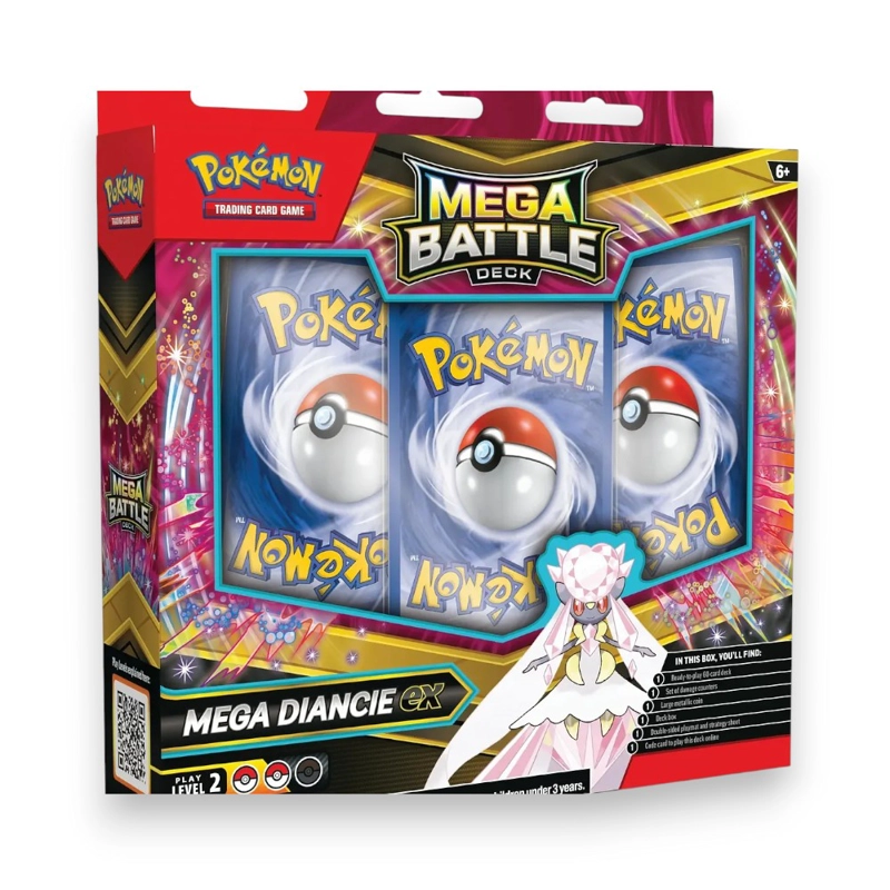POKÉMON TCG MAZO MEGACOMBATE - MEGA DIEANCIE EX (ESPAÑOL) - 1