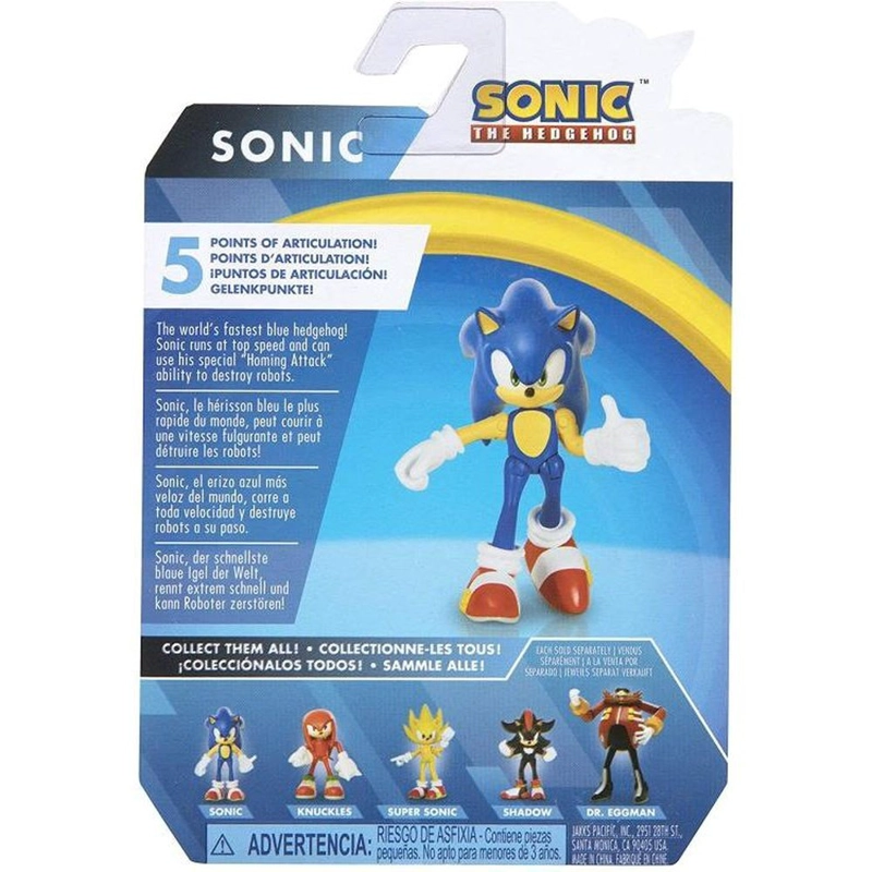 SONIC THE HEDGEHOG 2.5' SONIC - 8