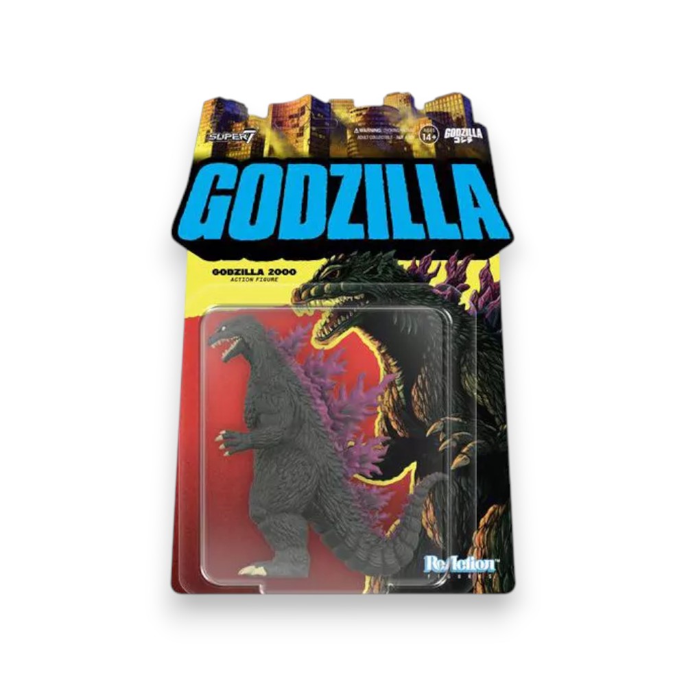 SUPER7 - TOHO - REACTION FIGURES WV9 - GODZILLA 2000 - 3