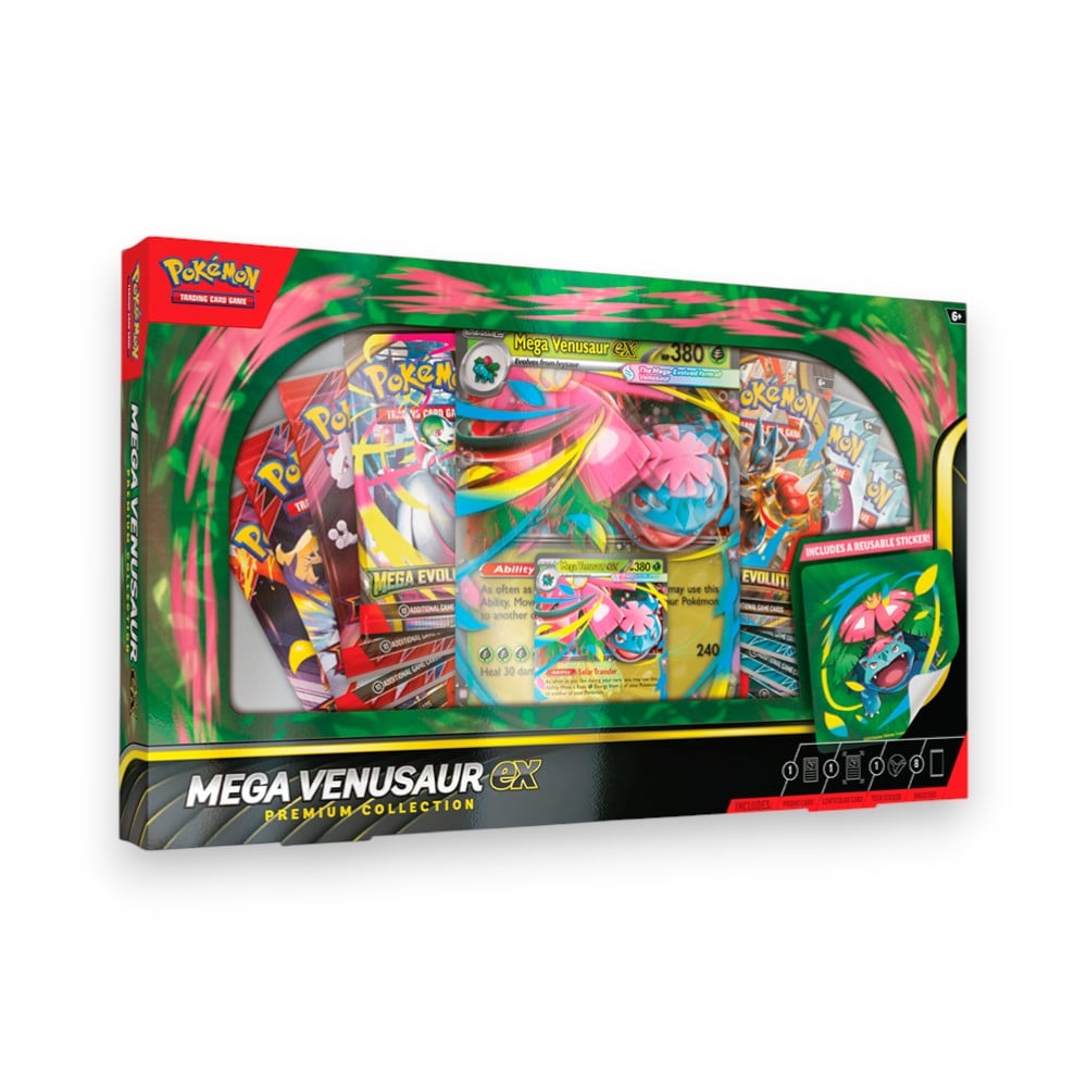 POKEMON TCG MEGA VENUSAUR EX PREMIUM COLLECTION (ESPAÑOL) - 1