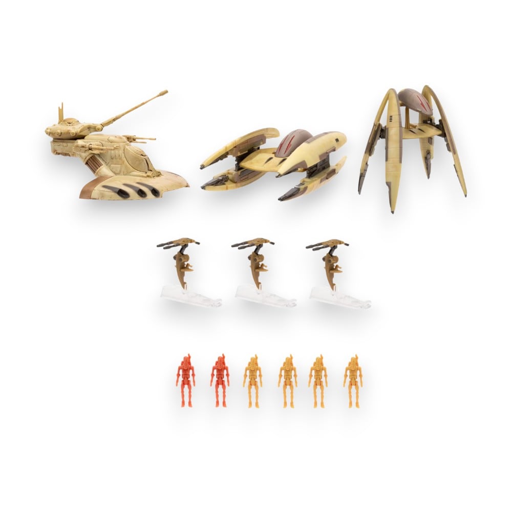 STAR WARS MICRO GALAXY SQUADRON BATTLE DROID PACK - 1