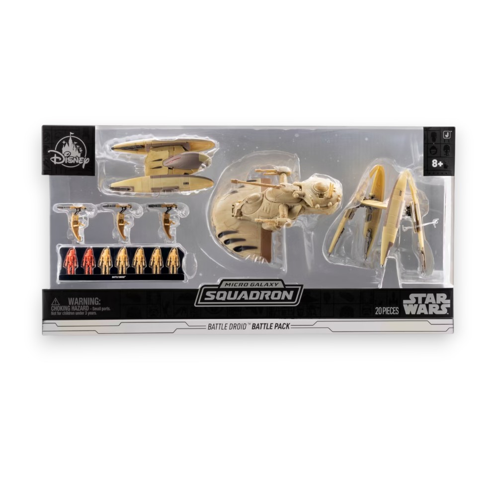 STAR WARS MICRO GALAXY SQUADRON BATTLE DROID PACK - 7