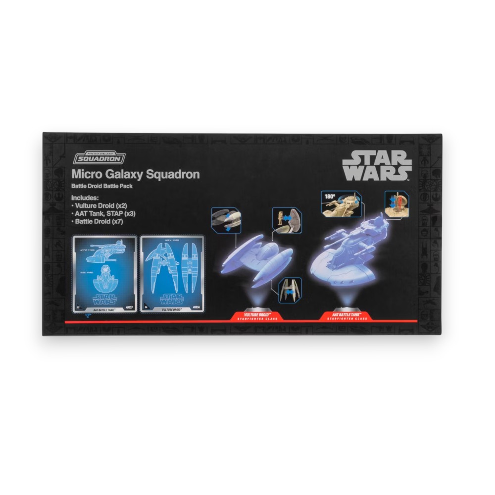 STAR WARS MICRO GALAXY SQUADRON BATTLE DROID PACK - 8