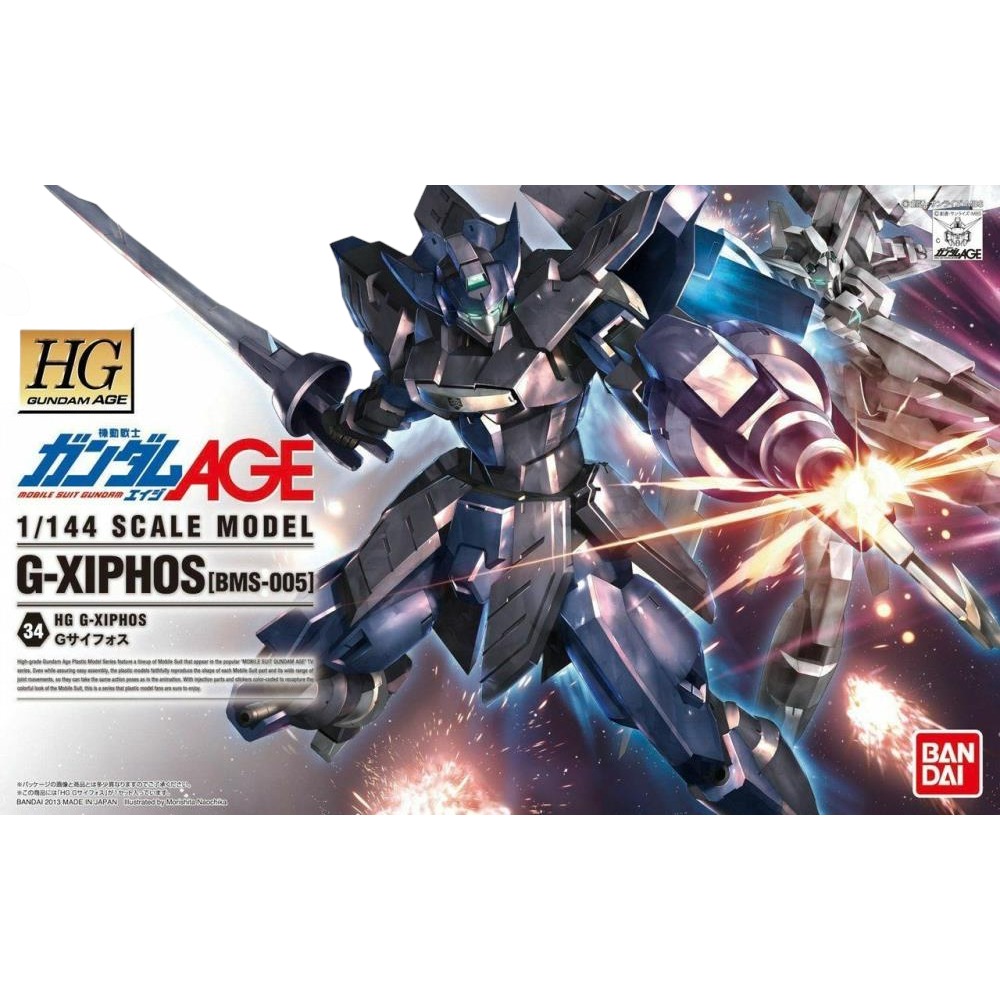 HGAGE #34 G-XIPHOS GUNDAM MODEL KIT 1/144 - 3