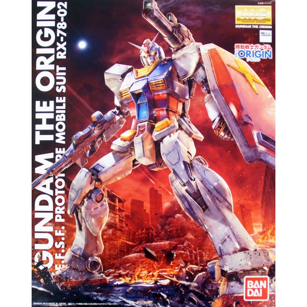 MG GUNDAM THE ORIGIN RX-78-02 MODEL KIT 1/100 - 3