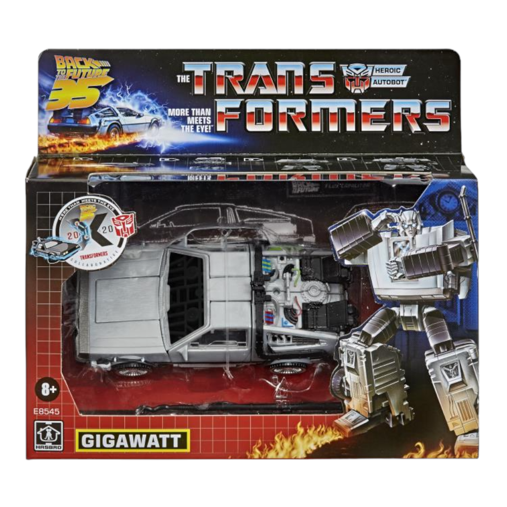 TRANSFORMERS X BACK TO THE FUTURE COLLABORATIVE GENERATIONS GIGAWATT - 10