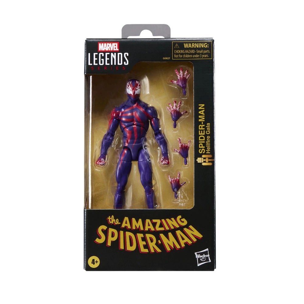 MARVEL LEGENDS EXCLUSIVES SPIDER-MAN (HELLFIRE GALA) - 6
