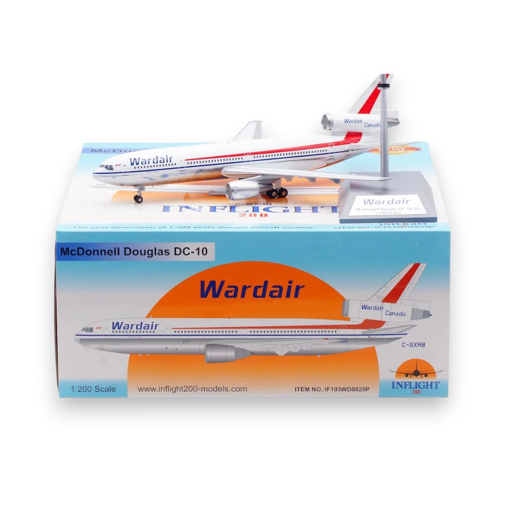 MCDONNELL DOUGLAS DC-10-30 WARDAIR CANADA C-GXRB 1/200 - 2