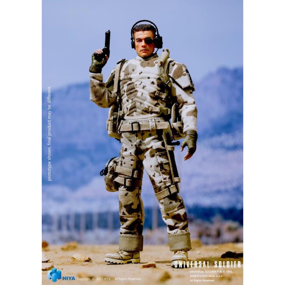 UNIVERSAL SOLDIER EXQUISITE SUPER SERIES LUC DEVERAUX PX PREVIEWS EXCLUSIVE 1/12 - 2