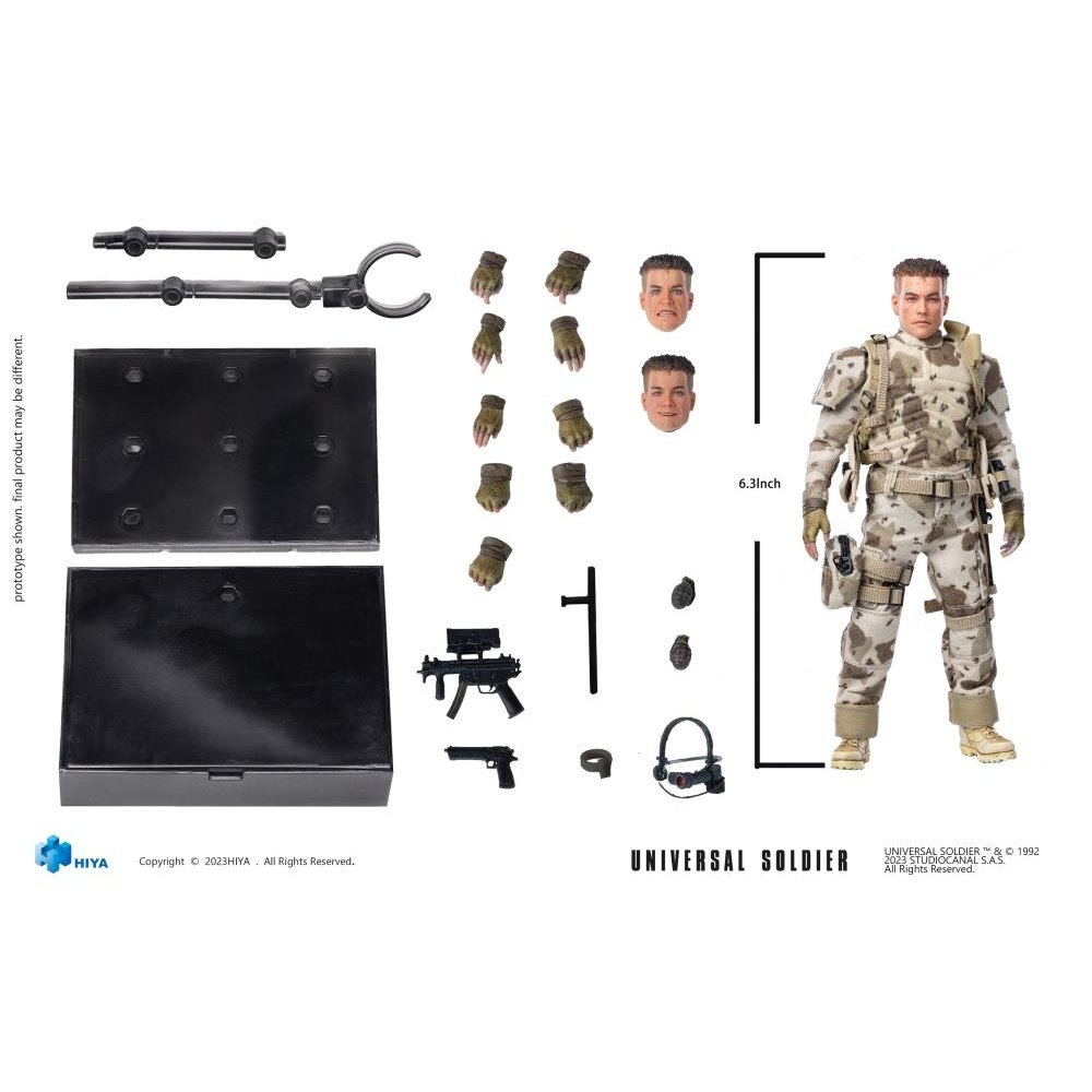 UNIVERSAL SOLDIER EXQUISITE SUPER SERIES LUC DEVERAUX PX PREVIEWS EXCLUSIVE 1/12 - 7