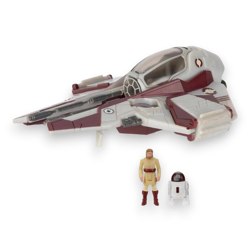 STAR WARS MICRO GALAXY SQUADRON OBI-WAN'S JEDI INTERCEPTOR (ARMADA EDITION) - 1