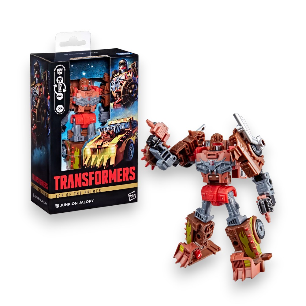 TRANSFORMERS AGE OF THE PRIMES DELUXE CLASS JUNKION JALOPY - 3