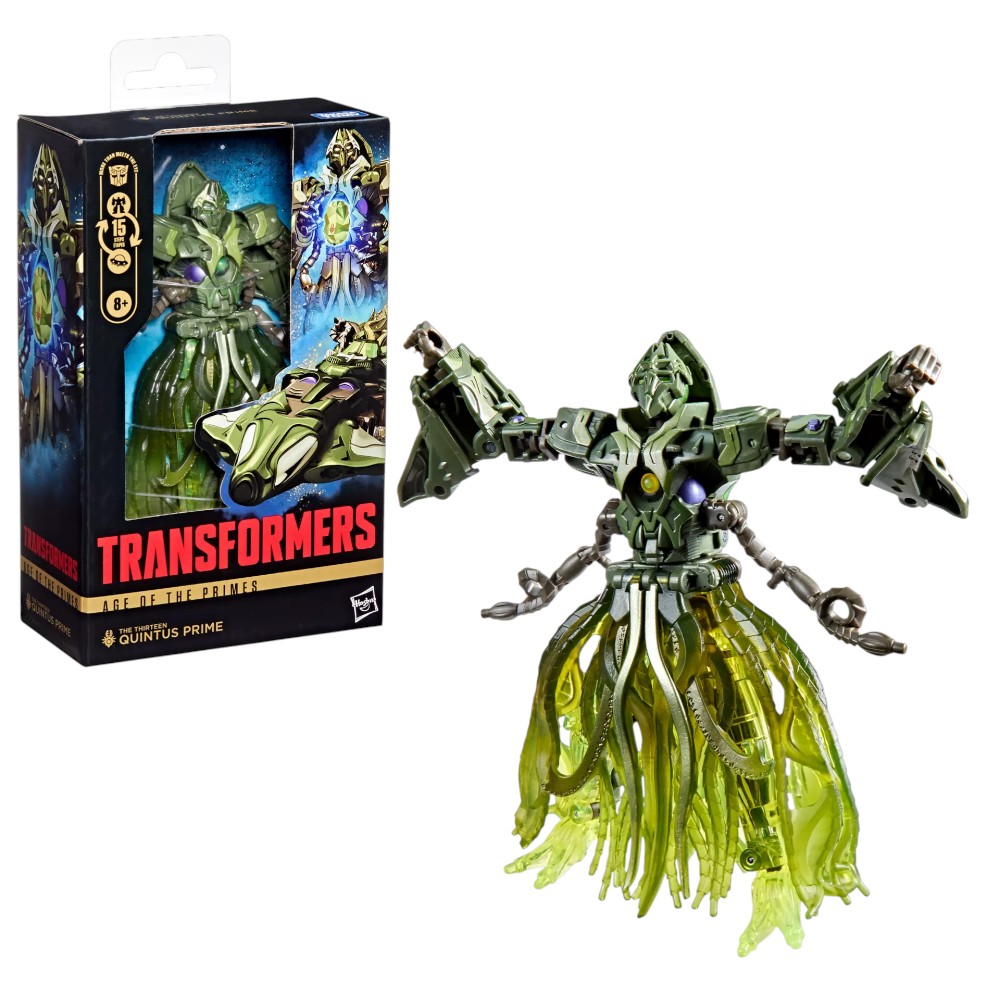 TRANSFORMERS AGE OF THE PRIMES DELUXE CLASS THE THIRTEEN QUINTUS PRIME - 4