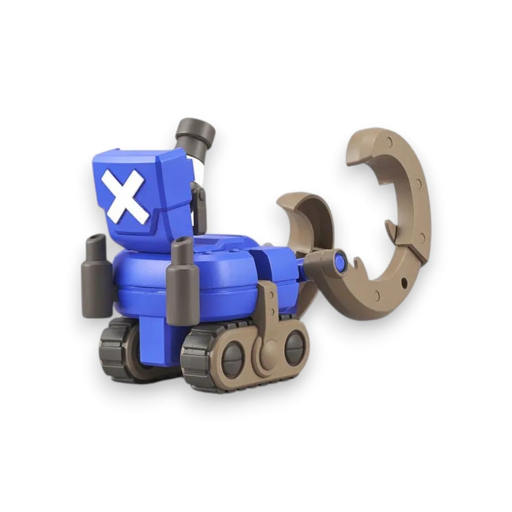 ONE PIECE CHOPPER ROBO SUPER 3 HORN DOZER MODEL KIT - 2