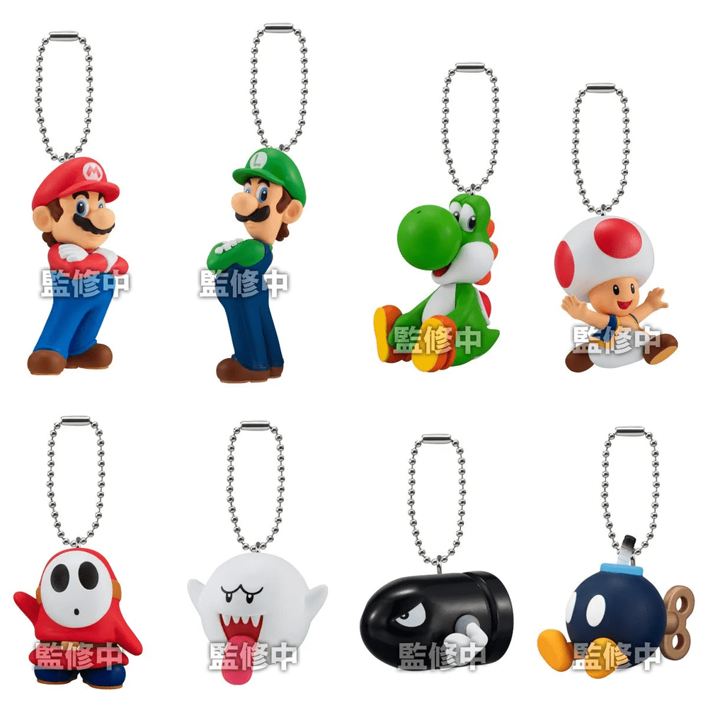 SUPER MARIO SHOKUGAN MASCOT CHARM COLLECTION MYSTERY PACK - 1