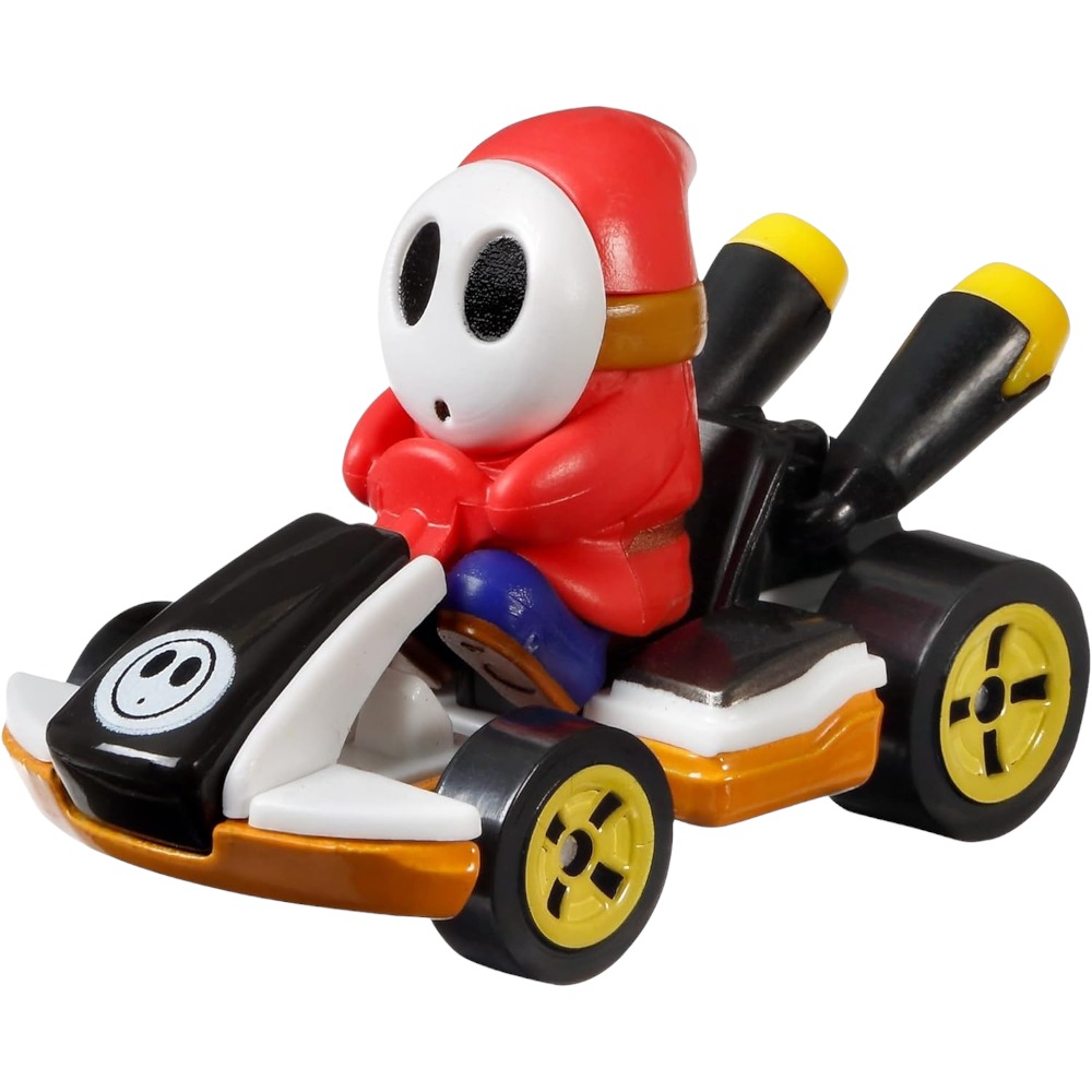 HOT WHEELS MARIO KART - SHY GUY STANDARD KART 1/64 - 1