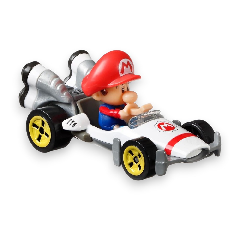 HOT WHEELS MARIO KART - BABY MARIO B-DASHER 1/64 - 1