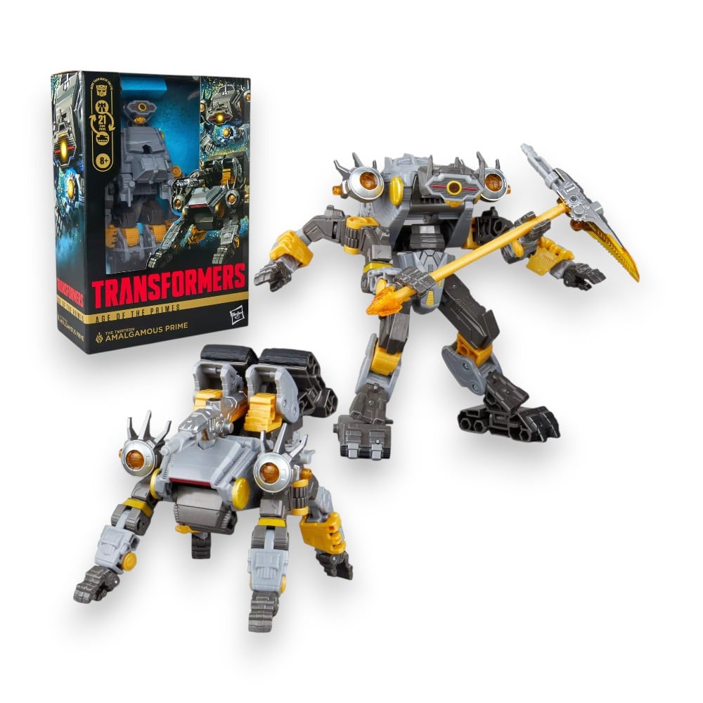 TRANSFORMERS AGE OF THE PRIMES VOYAGER CLASS THE THIRTEEN AMALGAMOUS PRIME - 8