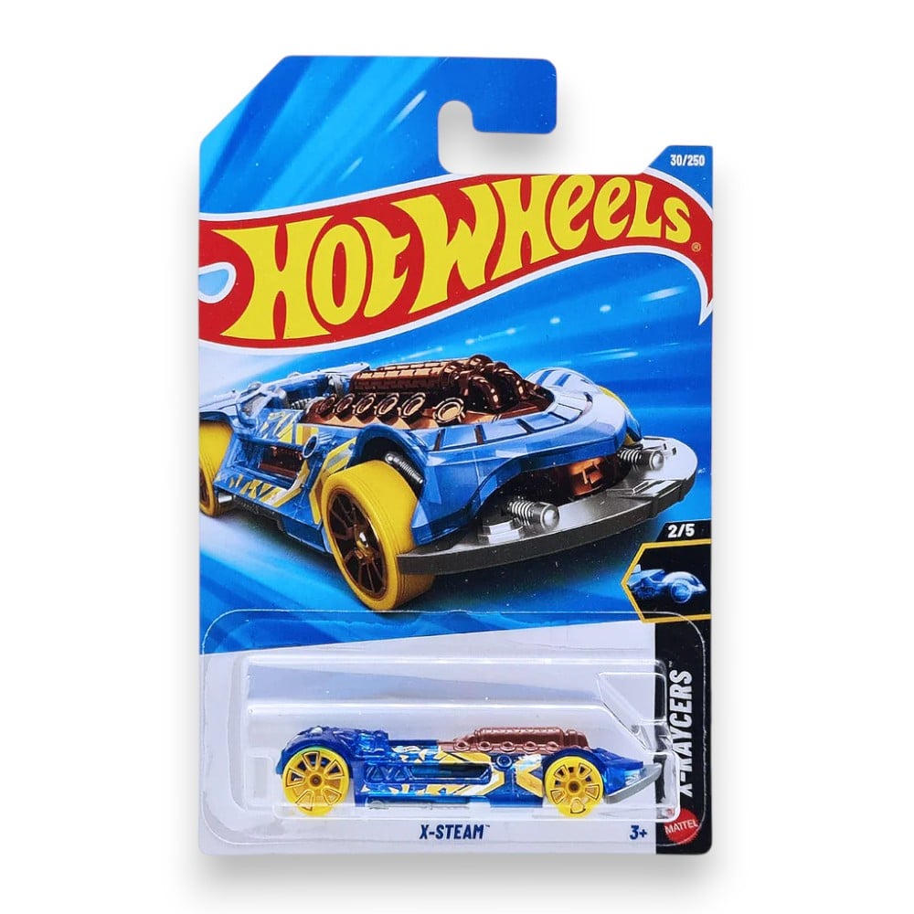 HOT WHEELS X-STEAM X-RAYCERS 1/64 - 1