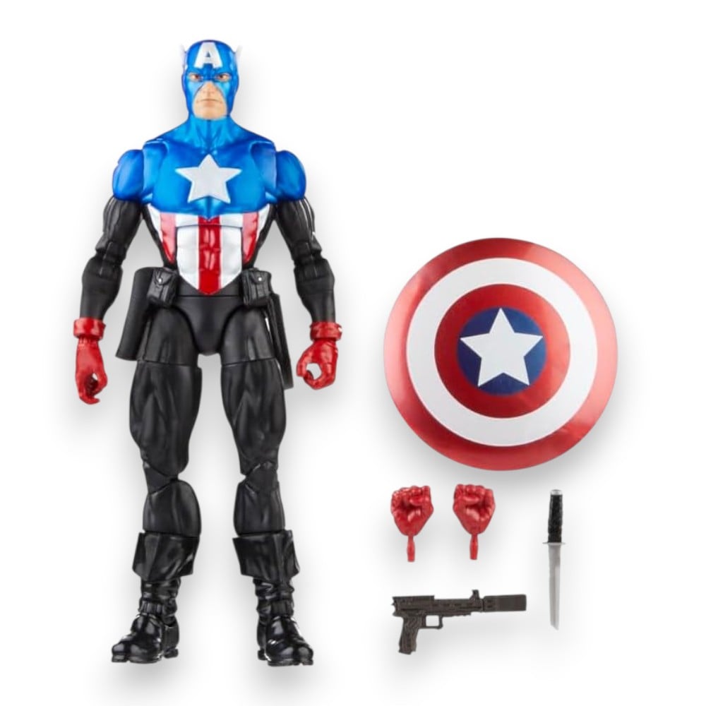 MARVEL LEGENDS SERIES CAPTAIN AMERICA (BUCKY BARNES) - 4