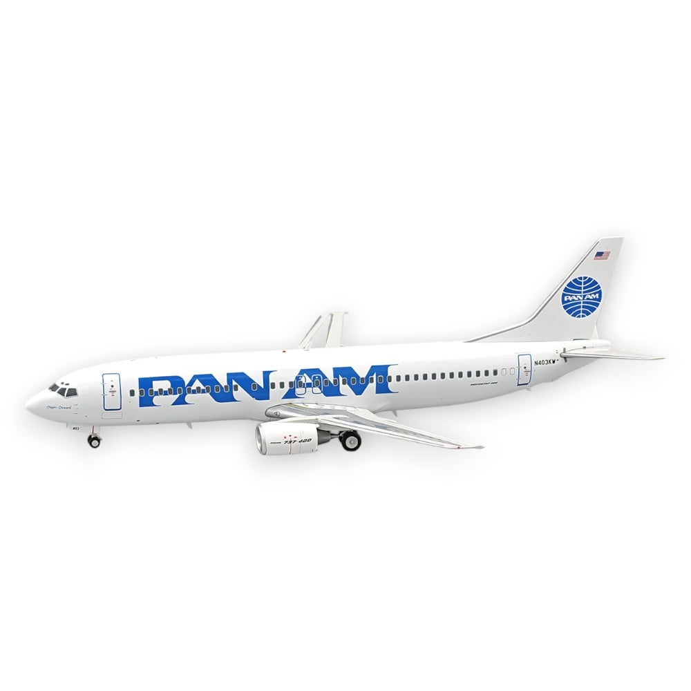 BOEING 737-400 PAN AMERICAN AIRWAYS - PAN AM N403KW 1/200 - 1