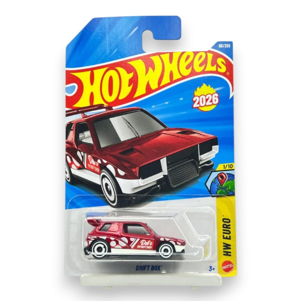 HOT WHEELS DRIFT BOX 1/64 - 1