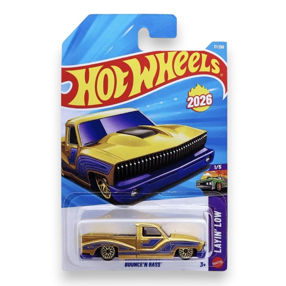 HOT WHEELS BOUNCE'N BASS 1/64 - 1
