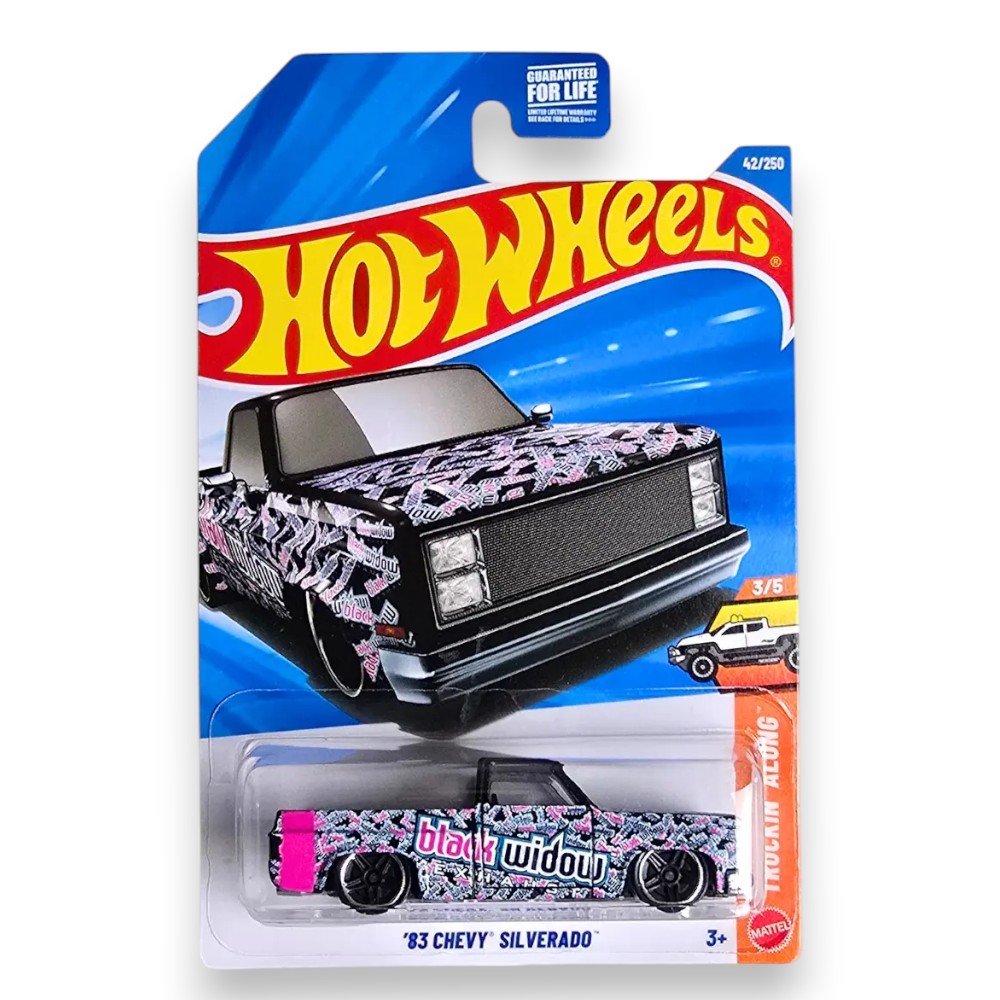 HOT WHEELS '83 CHEVY SILVERADO 1/64 - 1